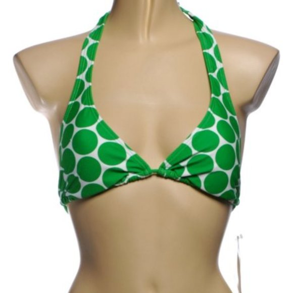 Hula Honey Green Polka Dot Bikini - Small - Picture 2 of 10